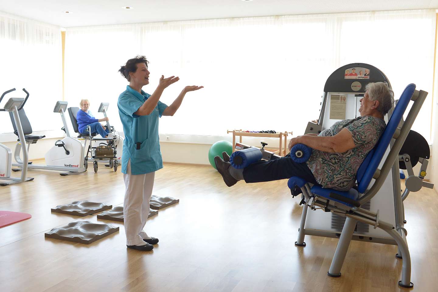 Trainingsraum im Sozialzentrum Traiskirchen